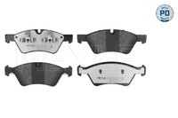 Meyle 025 239 2221 / Pd Bremsbelagsatz, Scheibenbremse FüR Mercedes-Benz
