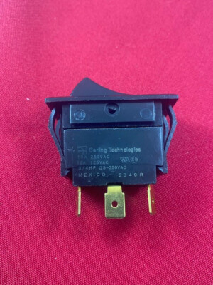 Carling Technologies  2049R 3-pin  10A 250V Boat Type Switch