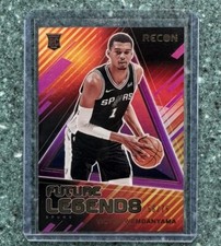2023-24 Panini Recon - Future Legends Purple Card #14 Victor Wembanyama /75 (RC)