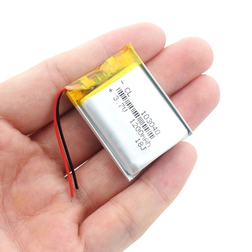 Batería de carga de 3,7 V 2000 mAh polímero LiPo con auricular DVD GPS 103040/756512 - Imagen 7 de 15