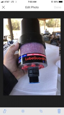New Mobil LUBE GUARD PRO Desiccant Breather MOB-P8 Lube Guard Pro