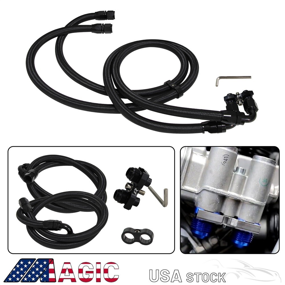 Sandwich Adapter Hose Line Kit For Bmw E36 E46 E82 E9x 135/335