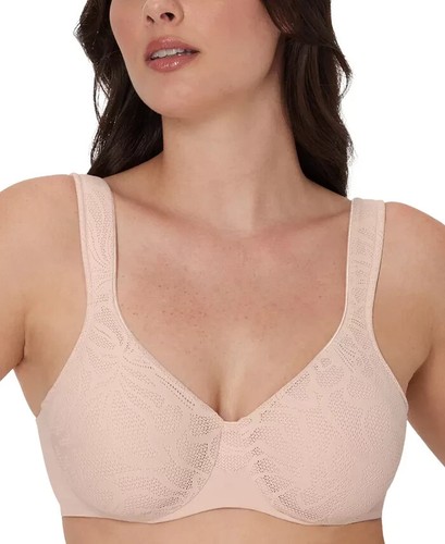 NWOT Bali Womens 42DD Coolest Smoothing Underwire Minimizer Bra DF4584 Sandshell - Picture 8 of 9