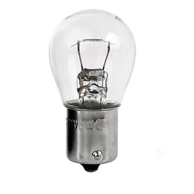 M-TECH P21W 1156 S25 24V 21W BA15s Glühbirne klar Wohnmobil LKW - 5 Stück