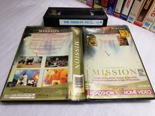 THE MISSION - Rare 1986 Australian Roadshow 1st VHS Issue - Academy Award Drama!