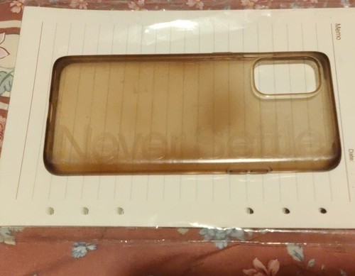 One Plus 8T Official Phone Case Skin Brown Never Settle Plastic Flexible - Zdjęcie 2 z 4