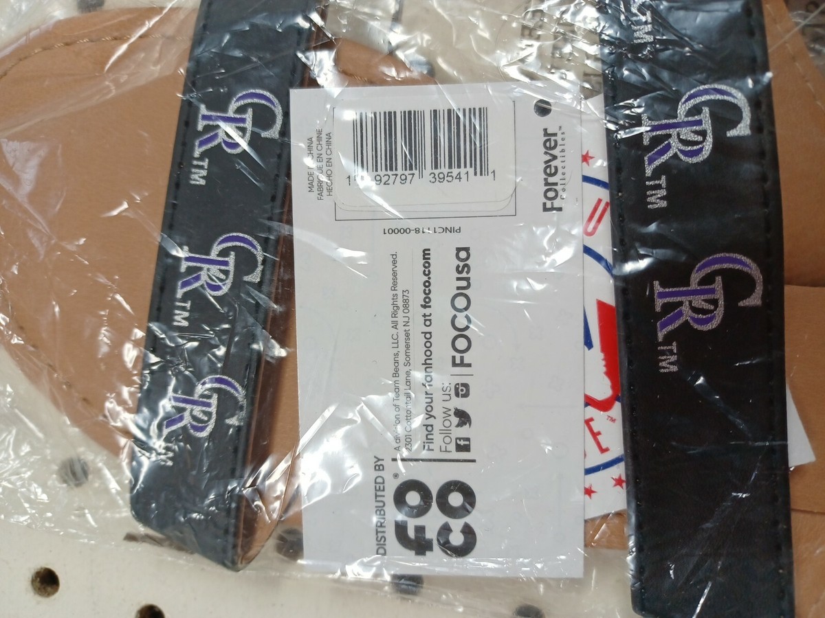 箱 Colorado Rockies Foco Sandals NEW Baseball Apparel Shoes Sandals