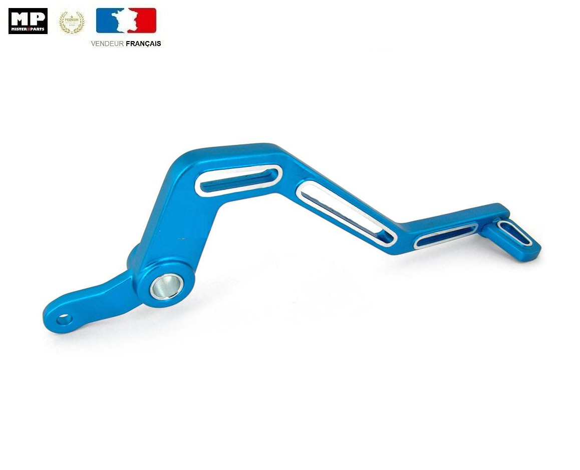 Pédale de frein bleu Yamaha DT 50 R et Peugeot XP6 selecteur