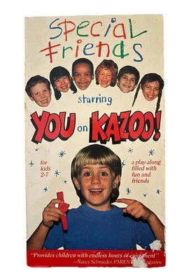 Special Friends You on Kazoo MEME VHS Tape Kids 2-7 Sing Along