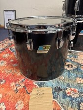 Ludwig 80’s 6-Ply 12x11” Concert Tom, Black Cortex