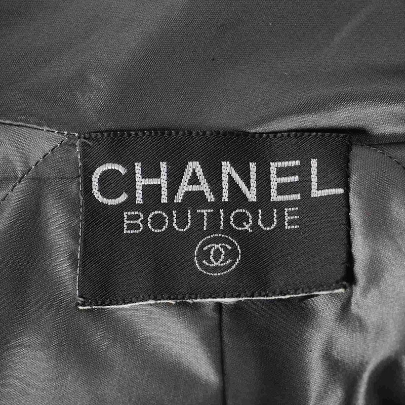 Cappotto lungo CHANEL anni 90 grigio WS15066