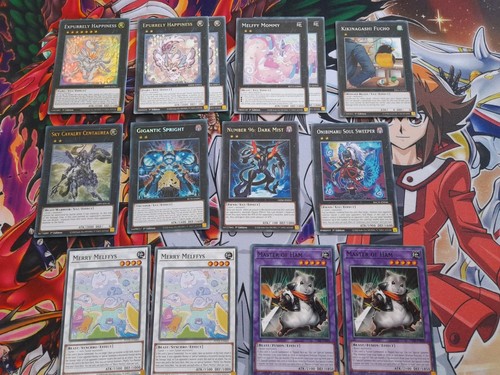 Yugioh 71-card Purrely / Melffy / Spright / beast Lv2 deck core