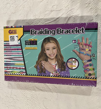 Gili DIY Friendship Bracelet Maker Kit - Kids Jewelry Braiding Tool - Makes 12