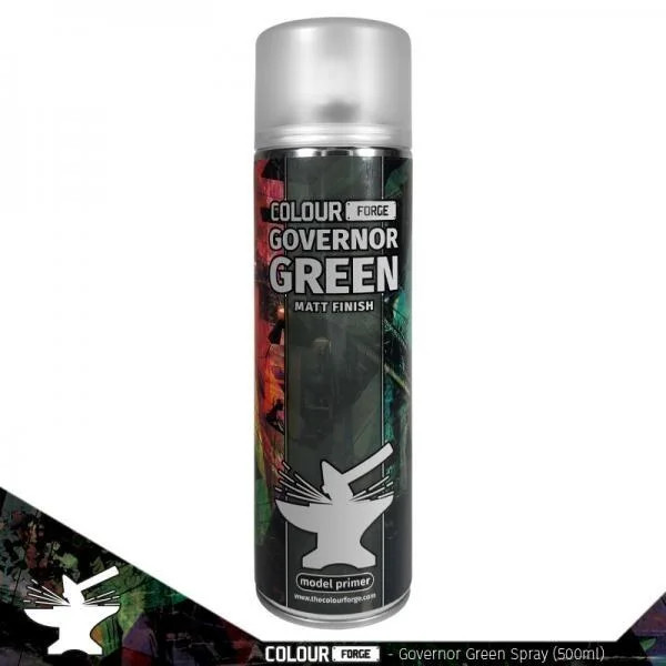 Colour Forge Governor Green Miniature Spray Paint (500ml) - Image 2