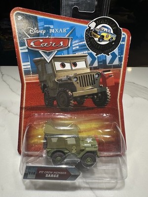 Disney Pixar Cars Night Scene FINAL LAP COLLECTION #116 Pit Crew Member SARGE
