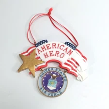 Kurt Adler Military Christmas Ornament American Hero United States Air Force