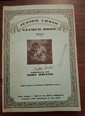 1935 Jr. Choir Anthem Book-Book 1 (Two-Part) (RT792C)