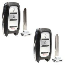 2 Remote Keyless Entry Fob Replacement Uncut Key for Chrysler 3b (M3N-97395900)