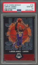2019 Panini Mosaic Jam Masters #16 Lebron James Jam Masters PSA 10 Y3C