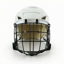 Hockey Helmet with Facemask Protective Helmet Full-face Helmet Helmet with Face