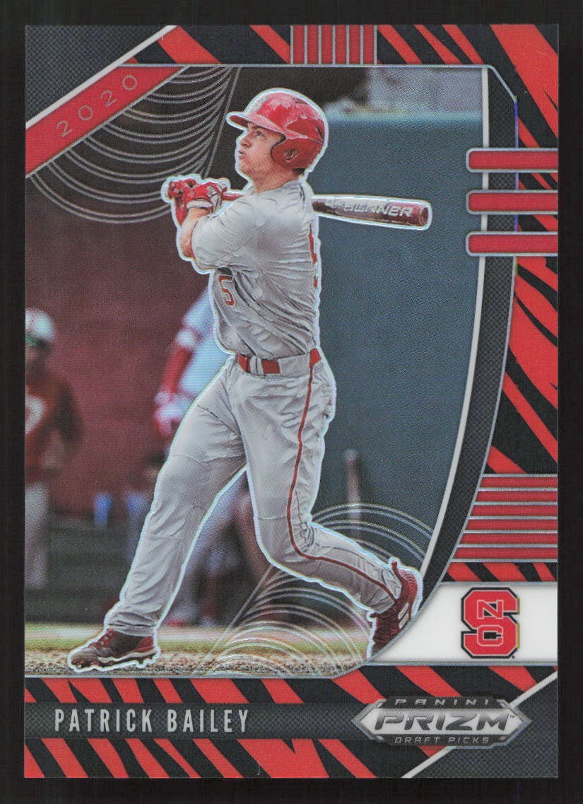 2020 Panini Prizm Draft Picks Patrick Bailey Tiger Stripes Prizm #/99 #PDP13