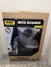 Husky Liners Front Blk Thermoplastic Mud Guards For 05-15 Tacoma W Oe Mud Flaps