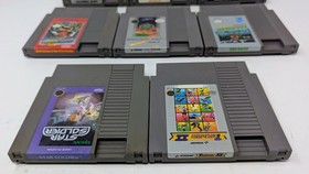 Nintendo NES 8 Game Lot - City Connection, Commando, Rad Racer, & More!