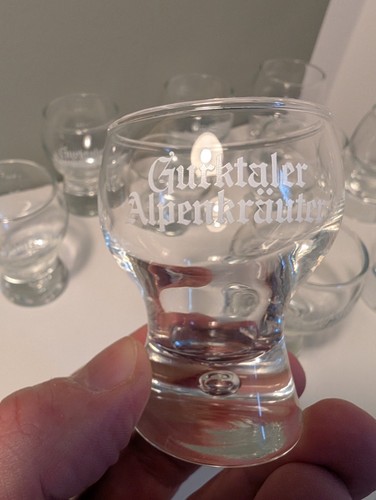 10 x Gurktaler Alpenkräuter Gläser, Schnapsglas - Bild 4 von 7