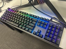 HyperX Alloy FPS RGB Speed Silver Mechanical ...