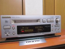 ONKYO MD-105AX Mini Disk Recorder Player MD Deck Tested Working From Japan