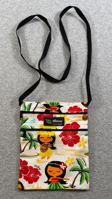 nani Island Tote Purse Bag Aloha Hawaiian Girl Floral Hula Made in USA NWOT