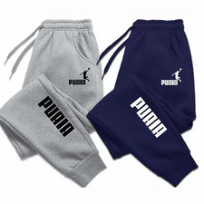 Puaia Print Men's Pants Autumn/winter New Sport Jogging Trousers Fitness Loose F