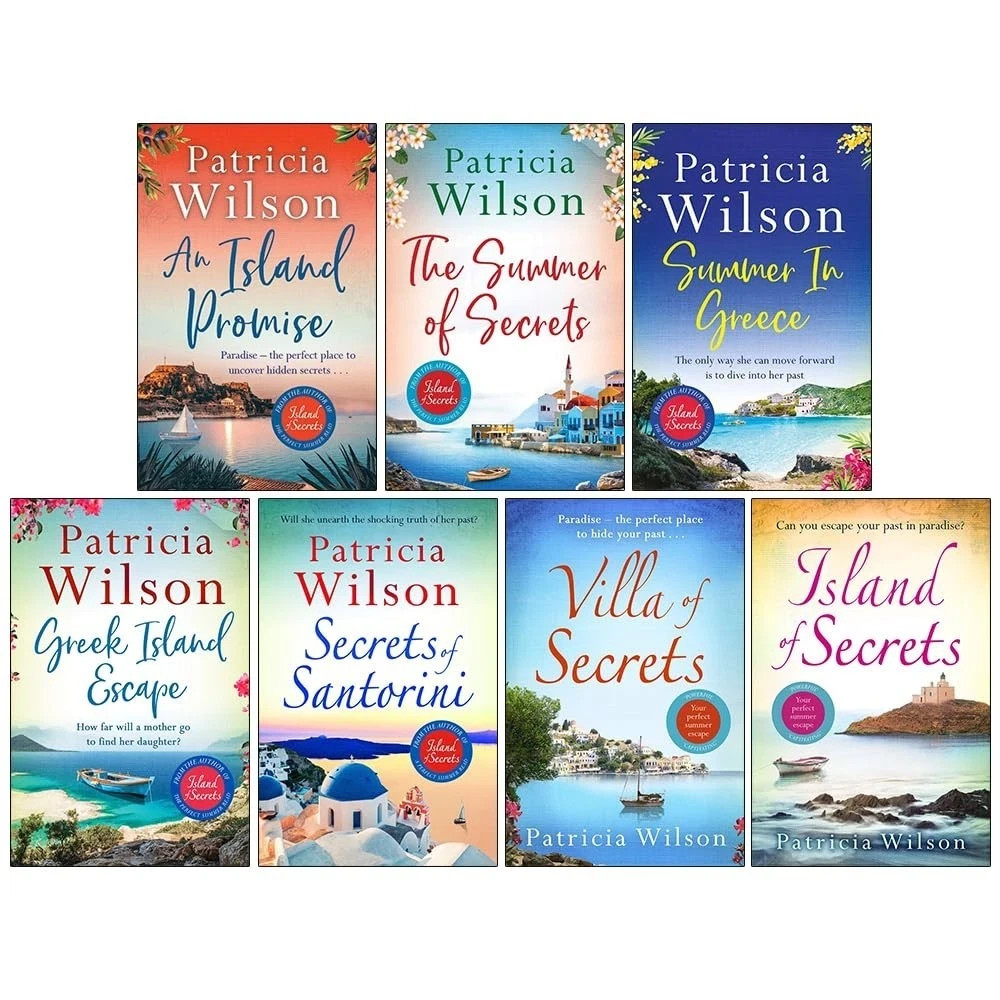 Patricia Wilson Collection 7 Books Set An Island Promise, The Summer of Secrets - Image 2
