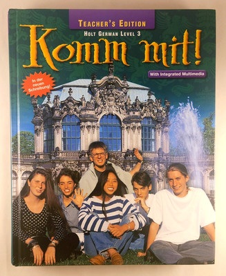 Komm mit! Holt German Level 3 Teacher's Edition Hardcover Textbook