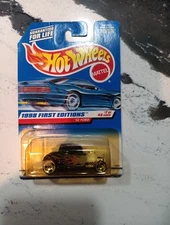 1998 Hot Wheels First Edition '32 Ford 7/40  #636 Free Shipping! T935