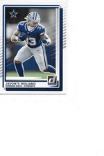 2025 Donruss Javonte Williams  Dallas Cowboys Football Card #265