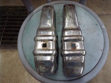 Willys Overland Jeepster Wagon Pick Up Front Bumper Guards Pair
