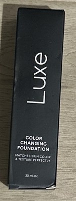 Luxe Research Color Changing Foundation for Women   30 mL Medium Free Shipping