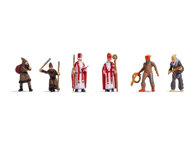 Noch 15929 - H0 - Santa Claus With Knecht Ruprecht - New