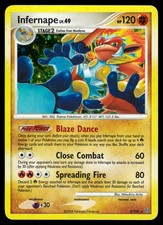 Infernape 3/100 Rare Stormfront Pokemon Holo LP on eBay