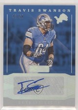 2016 Panini Donruss Signature Series Holo Silver 43/50 Travis Swanson Auto 0a6