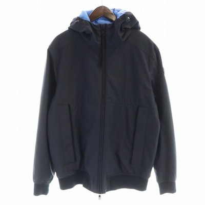 Moncler DERVAL GIUBBOTTO Daval Down Jacket Patch Logo L Navy