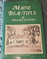 Maine Beautiful By Wallace Nutting Bonaza Books Hardcover Dust Jacket 1924