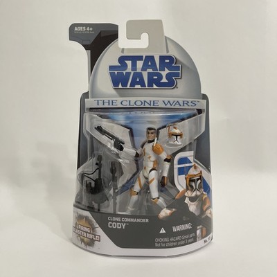 Hasbro Star Wars Clone Wars Animated No. 10 Clone Commander Cody Action Figure