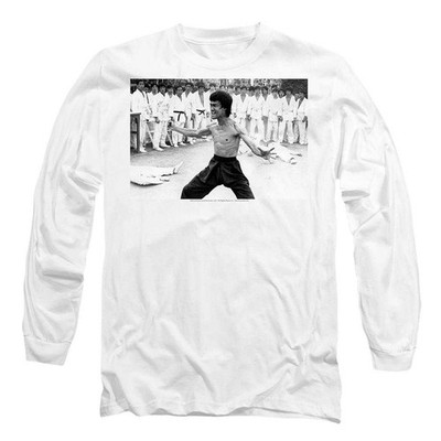 Bruce Lee - ''Triumphant'' T-Shirt für Herren/Damen Unisex, Langärmlig (TV21422)