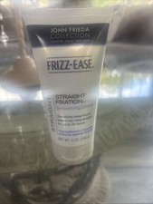 John Frieda 24 Hour Silky Style Frizz-Ease Straight Fixation Styling Cream 5 Oz