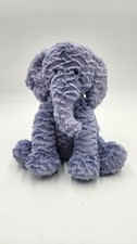 Jellycat NWT Fuddlewuddle Elephant Medium Purplish Blue Retired