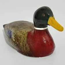 Vintage Scott Products Mallard Duck Cast Metal Bottle Opener Made In USA 5.5”