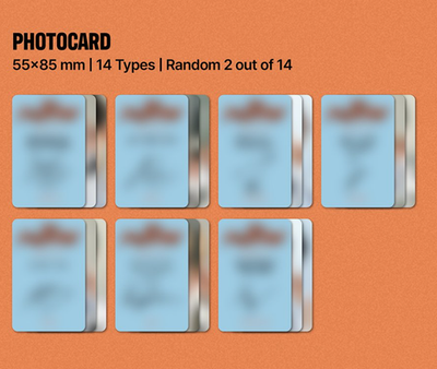 KICKFLIP STANDARD ALBUM MY FIRST FLIP OFFICIAL PHOTOCARD ALL