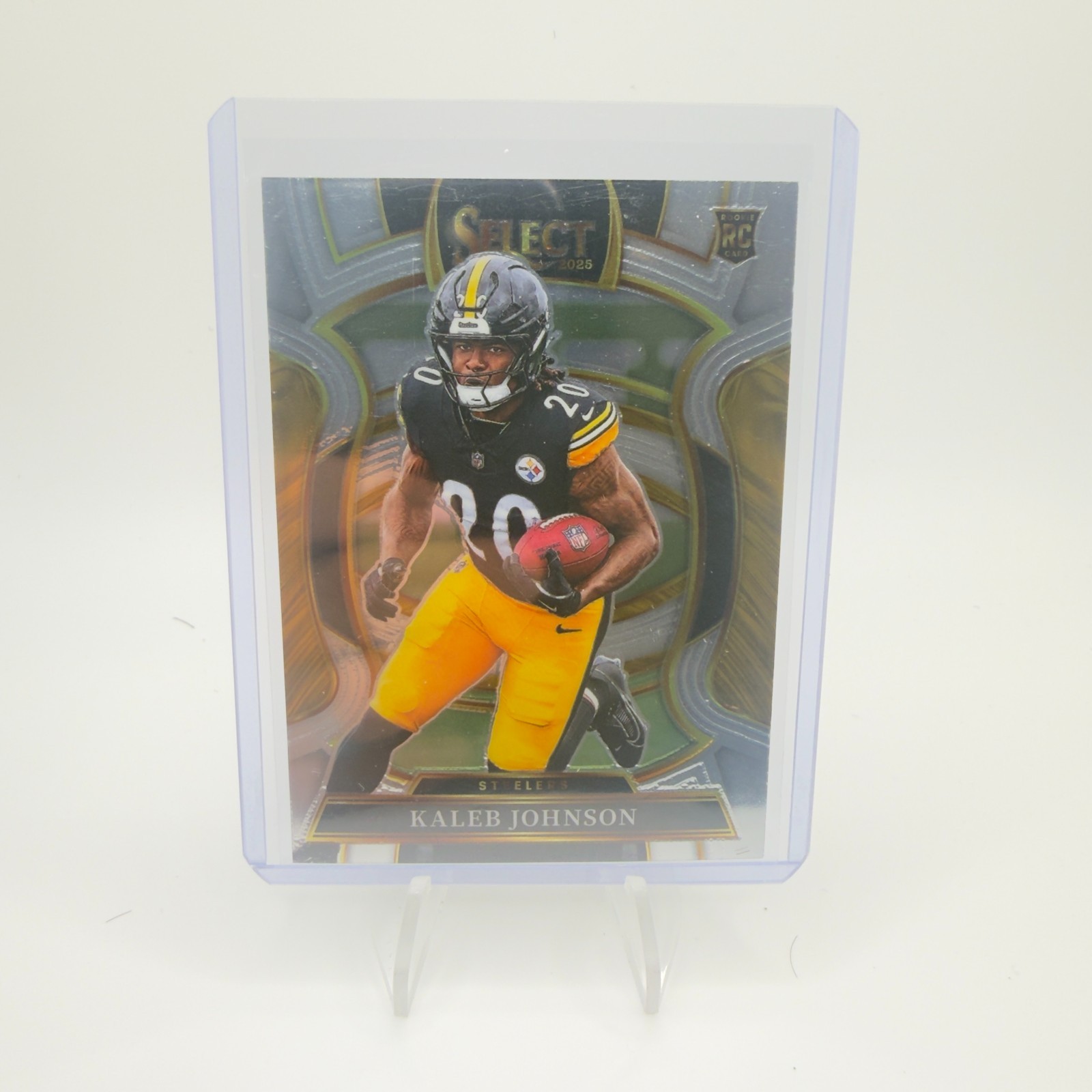 2025 Panini Select- Kaleb Johnson #52 Concourse Level Pittsburgh Steelers (RC)